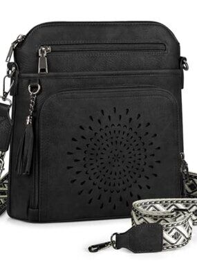 🆕 Crossbody Bag for Women Leather Crossbody Purses Trendy Lightweight Cross